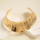 Textured Leaf Collar