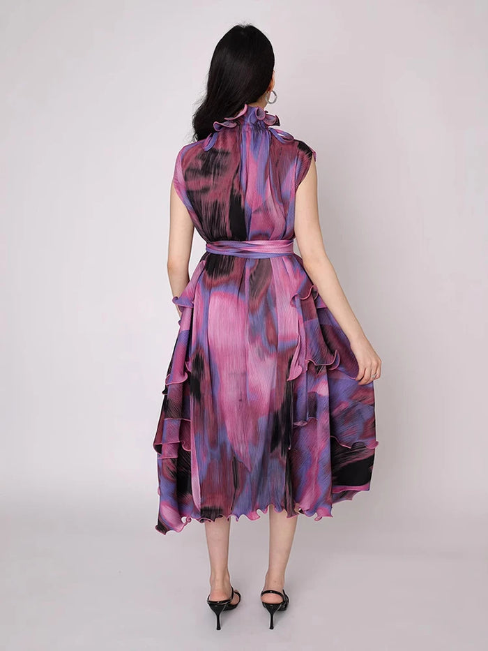 Tie Dye Pleat
