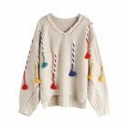 Lazy Tassel Sweater
