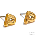 Bubble Letter Studs
