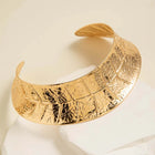 Textured Leaf Collar