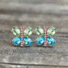Dainty Butterfly Studs