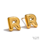 Bubble Letter Studs