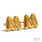 Bubble Letter Studs