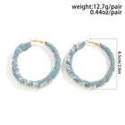 Gozie Denim Hoops