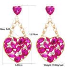 Studded Crystal Heart