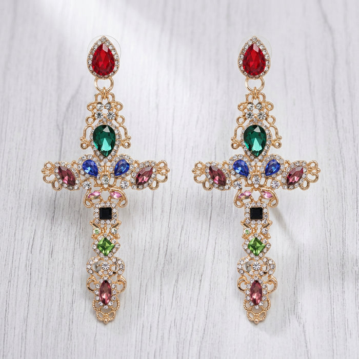 Crystal Drop Cross