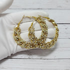 Urban Crystal  Hoops
