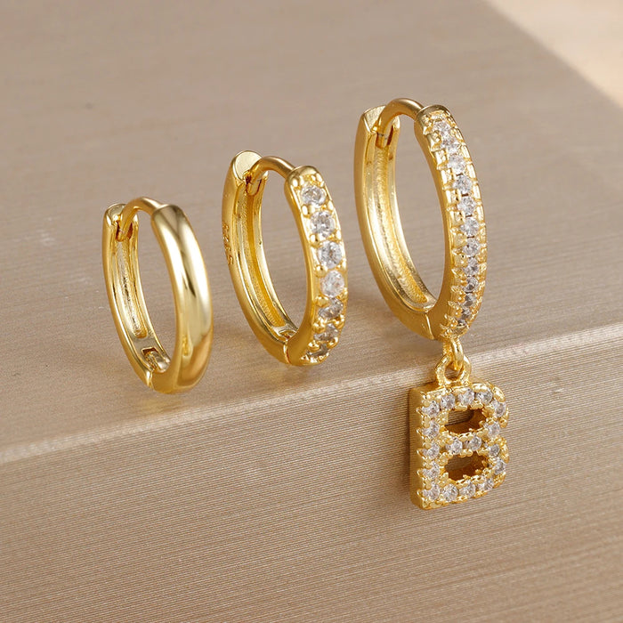 3pc Crystal Initial