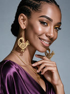 Sankofa Bird Drop Set