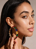Vibrant Thang Hoops