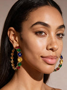 Vibrant Thang Hoops