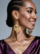 Sankofa Bird Drop Set