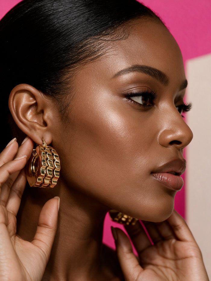 Estelle Round Hoops