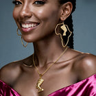 Nefertiti Dangle Set