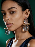 Water Drop Ball Maxi Earrings