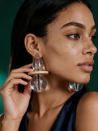 Water Drop Ball Maxi Earrings