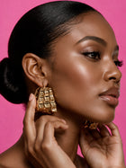 Estelle Square Hoops