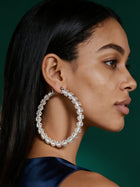 Claire Hoop Crystal