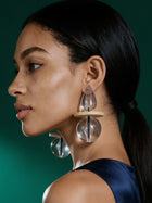 Water Drop Ball Maxi Earrings