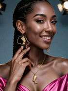 Nefertiti Dangle Set
