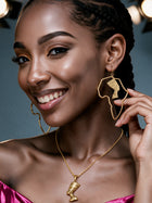 Nefertiti Dangle Set