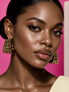 Estelle Square Hoops