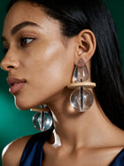 Water Drop Ball Maxi Earrings