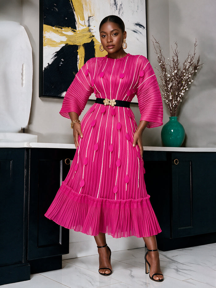 Eugen Layered Pleated