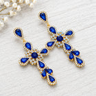 Cross Drop Crystal