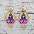 Boho Brass Crystal