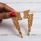 Bolt Luxe Studs (Large)