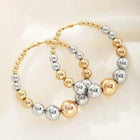 Pearly Luxe Hoops
