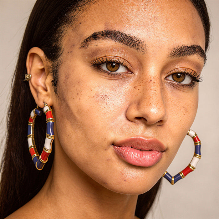 Jolie Heart Hoops