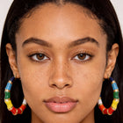 Jolie Bamboo Hoops