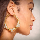 Butterfly Bamboo Hoops