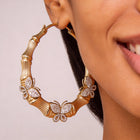 Butterfly Bamboo Hoops
