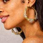 Butterfly Bamboo Hoops