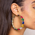 Vibrant Thang Hoops