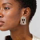 Skelly Crystal Studs