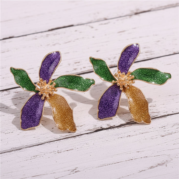 Creole Petal Studs