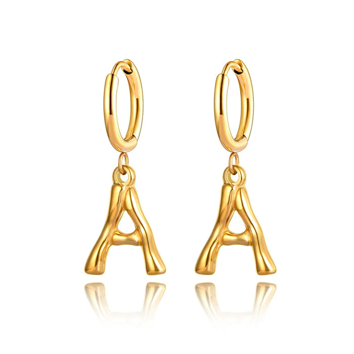 Dangle Initial Hoops