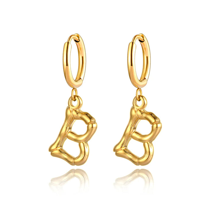 Dangle Initial Hoops