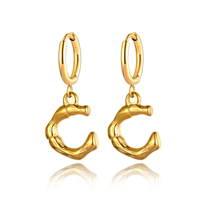 Dangle Initial Hoops