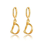 Dangle Initial Hoops