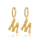 Dangle Initial Hoops