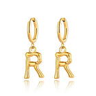 Dangle Initial Hoops
