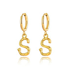 Dangle Initial Hoops