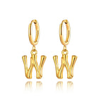 Dangle Initial Hoops