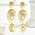 Fara Textured Brass